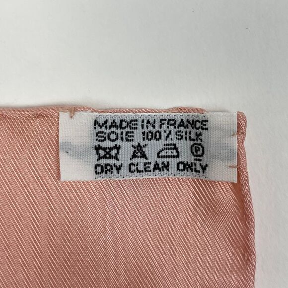 Hermes Carré 90 Concerto Scarf Silk Pink Ladies - Picture 2 of 4